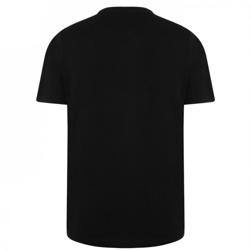 Kappa Estessi T Shirt Black/White