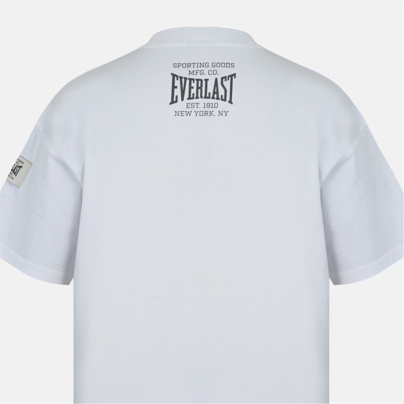 Everlast Men's NYC Linear Oversized T-Shirt White