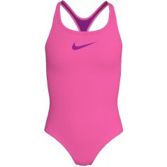 Nike Solid Swimsuit Hyper Pink