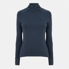 USA Pro Long Sleeve Quarter Zip Top Womens Navy