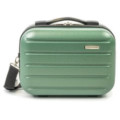 Pierre Cardin Voyager Hard Shell Cabin Case Flight Bag Luggage Khaki