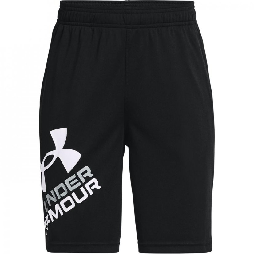 Under Armour UA Tech™ Logo Boys Shorts Black/White