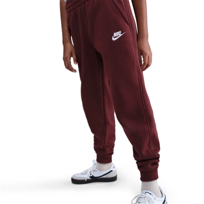 Nike Fleece Jogging Bottoms Juniors Team Red