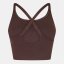 USA Pro UP Seamless Adjustable Sports Bra Espresso
