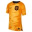 Nike Netherlands Home Shirt 2022 Juniors Orange