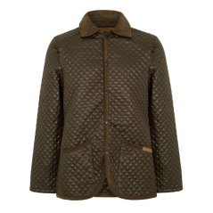 Criminal Damage Men's Player Quilted Jacket Khaki