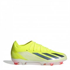 adidas x Crazyfast Elite Junior Firm Ground Football Boots Yellow/Blk/Wht
