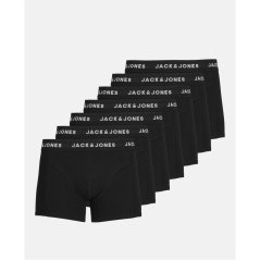 Jack and Jones Jack 7-pack Huey Trunks Plus Size Mens Black