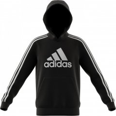 adidas 3-stripe logo hoodie Junior Boys Black/White