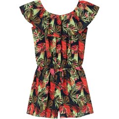 Name It Kids' Short-Sleeve Playsuit Sapphire/Tropic