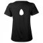 LA Gear Fitted T-Shirt Black