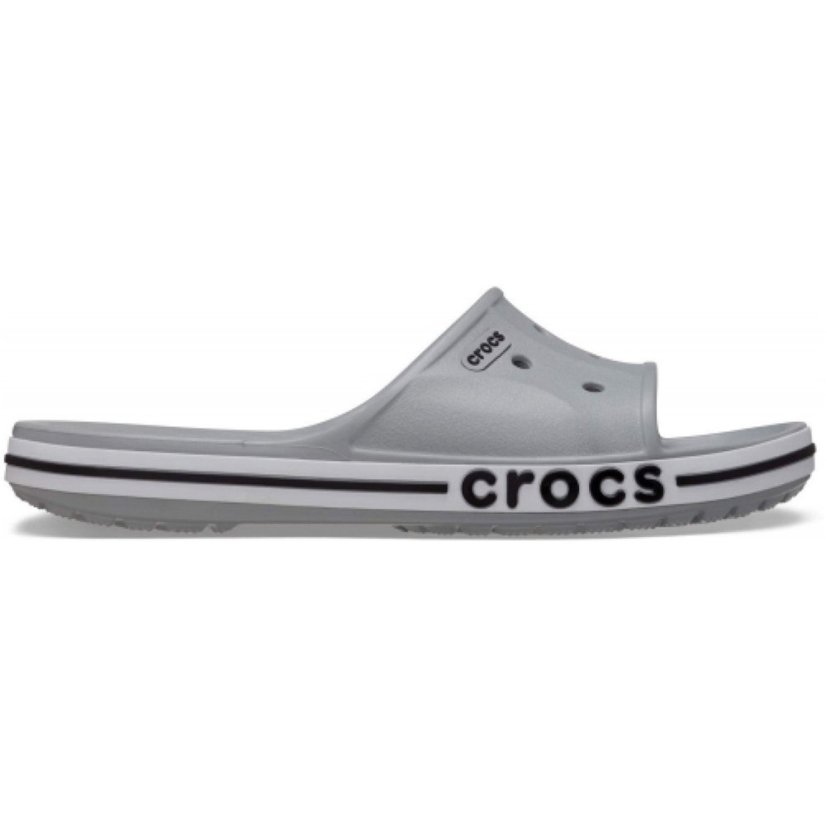 Crocs Men's Bayaband Pool Sliders Light Grey