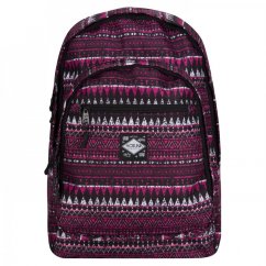 Hot Tuna Print Backpack Pink Tribal