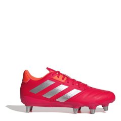 adidas Kakari Elite Adults Soft Ground Rugby Boots Luc Red/Ftwr