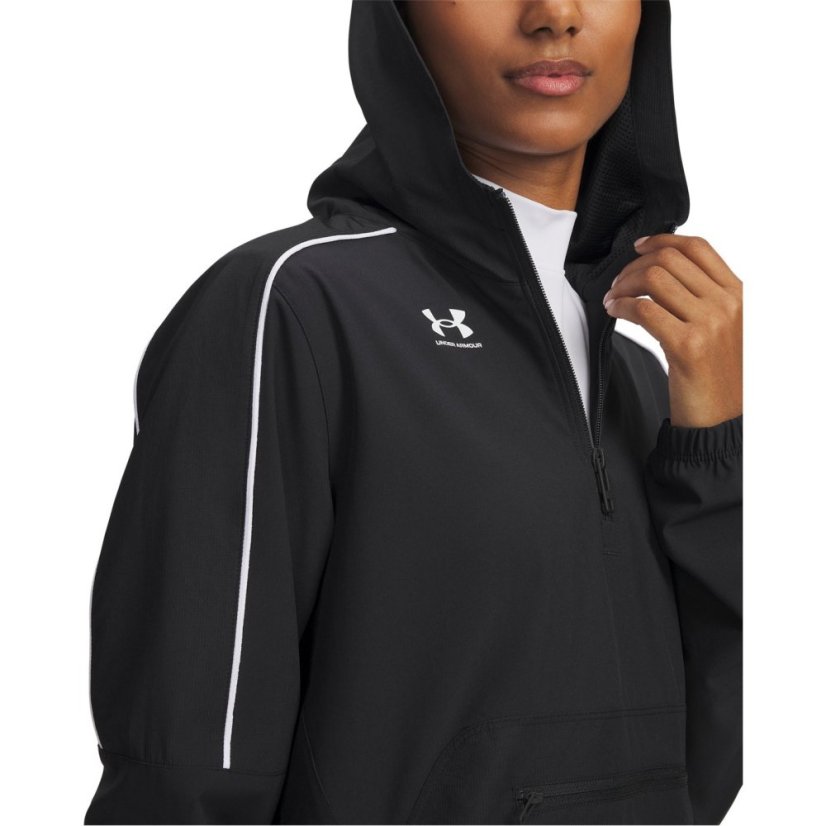 Under Armour Women's Challenger Waterproof Rain Anorak Black