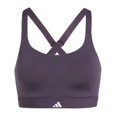 adidas Women's Tlrdim Luxe Non Wired High Impact Sports Bra Purple