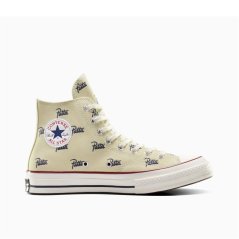 Converse Unisex Adults Chuck 70 Hi Natural Ivory Canvas High-Top Trainers 103-Cream