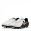 Nike Phantom GX II Club Junior Firm Ground Football Boots White/Blk/Gold