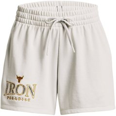 Under Armour Project Rock Everyday Shorts White Clay