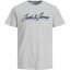 Jack and Jones pánske tričko Grey M