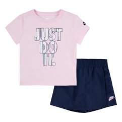 Nike Kids' Happy Camper Skort Set Midnight Navy