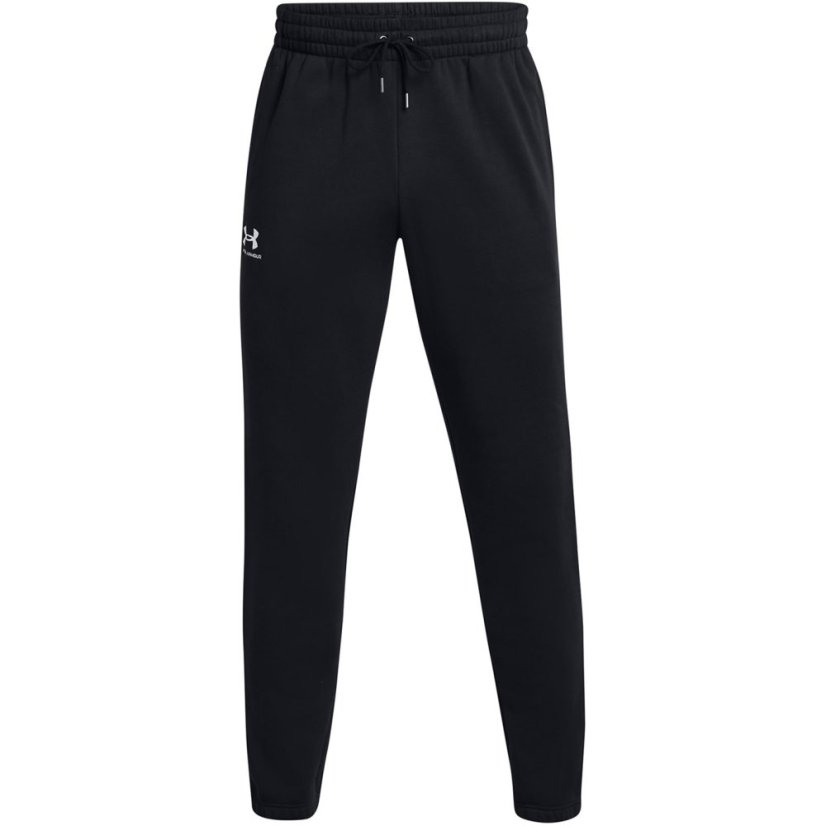 Under Armour Men's Icon Taping Closed Hem Fleece Joggers Black