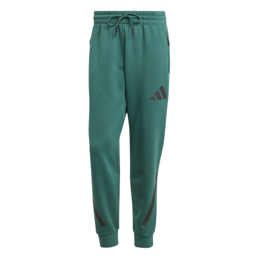 adidas Men's Closed Hem Fleece Joggers Green