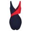 Reebok Ariel Swim suit Womens Navy/Red