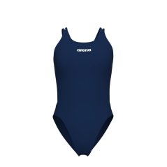 Arena Women's Arena Swimsuit Tech Multi Solid Navy/White