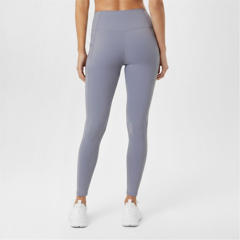 USA Pro USAPro Core High Rise Leggings Womens Silver Bullet