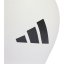 adidas 3-Stripes Swim Cap Adults White/Black