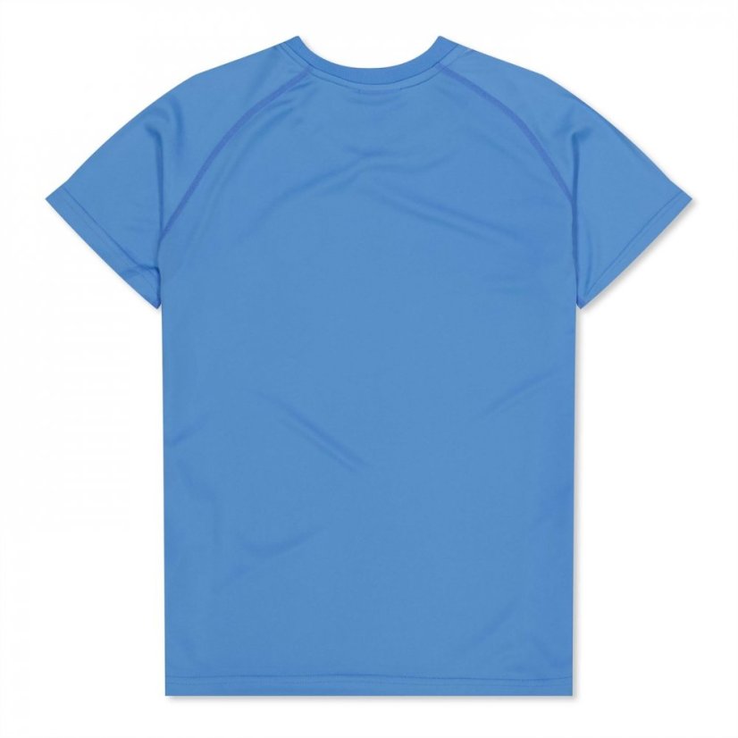 Source Lab City FC Poly T-Shirt Juniors Blue/White