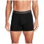 Under Armour Performance Cotton 6In 3Pk Black