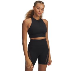 Under Armour Women's Meridian Zipped Performance Gym Vest Black