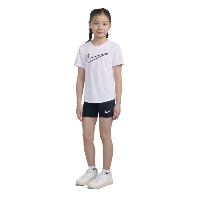 Nike Girls' Pro Performance Shorts Black