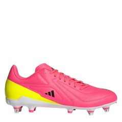 adidas RS-15 Adults Soft Ground Rugby Boots Solar Turbo