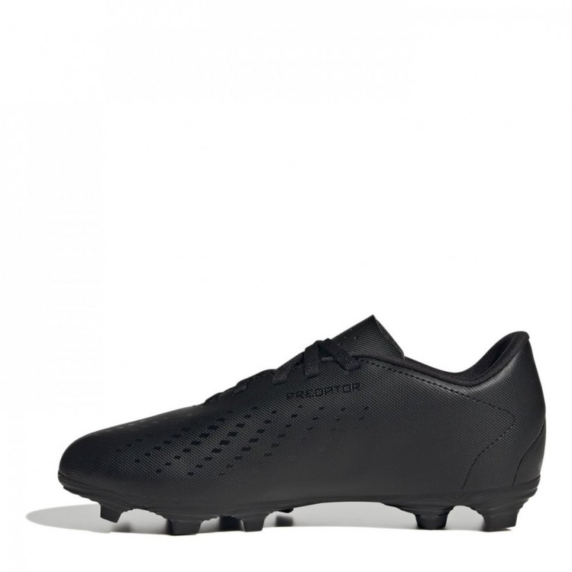 adidas Predator Accuracy.4 Junior Firm Ground Football Boots Black/Black