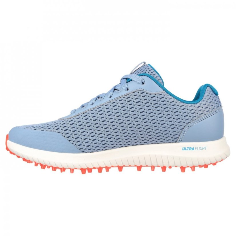 Skechers Arch Fit Engineered Mesh Spikeless Golf Shoes Girls Blue