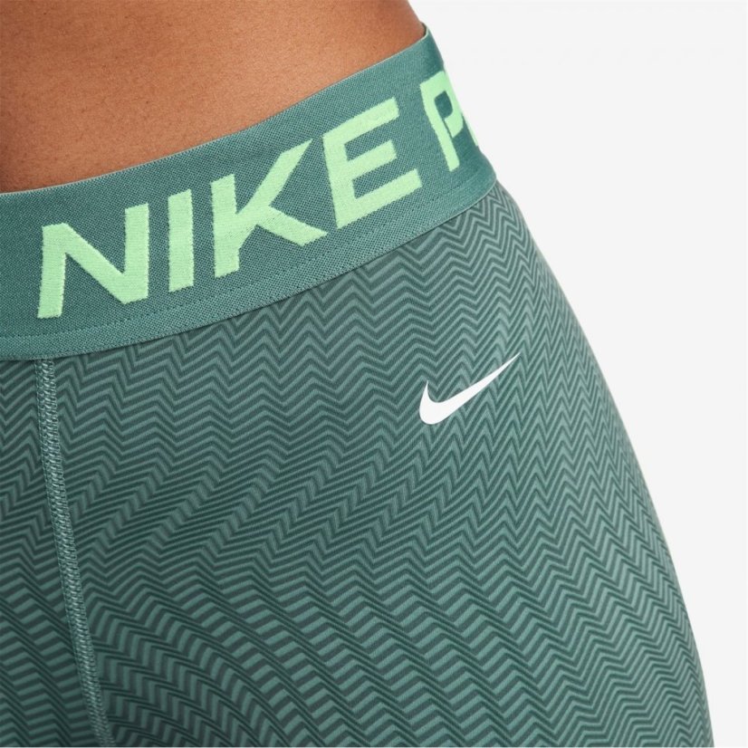 Nike Pro Women's Dri-FIT Mid-Rise 3 Printed Shorts Bicoastal