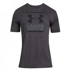 Under Armour UA GL Foundation T Shirt Mens Charcoal/Black