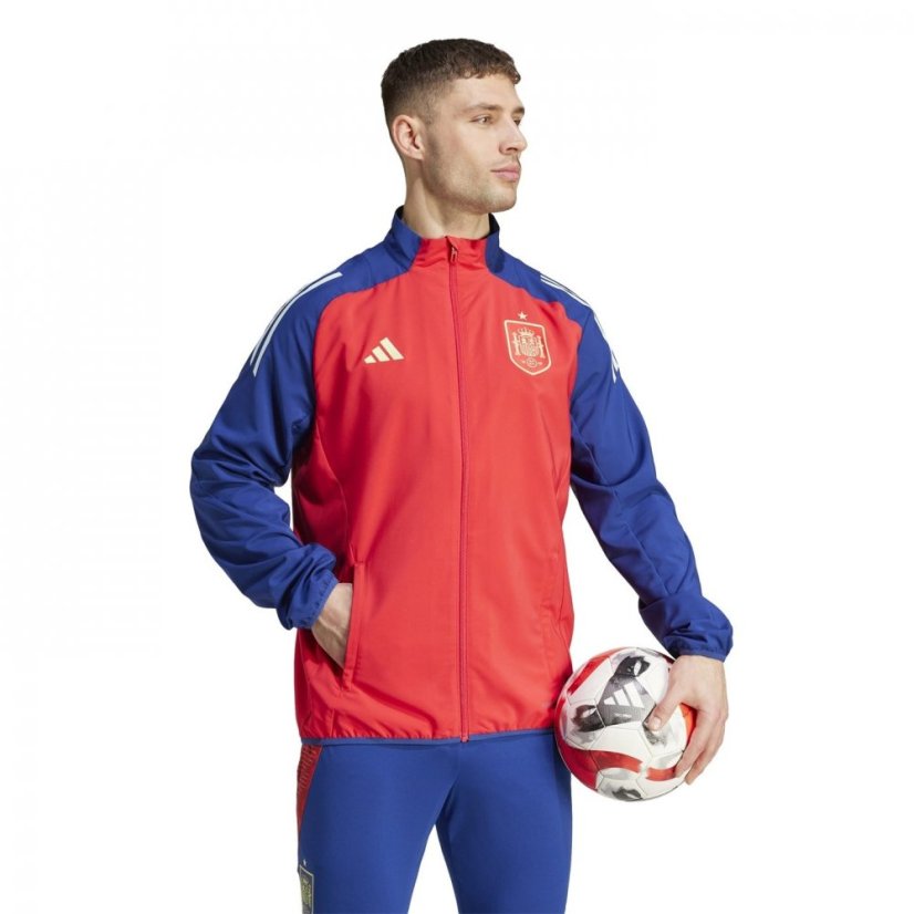 adidas Spain Presentation Jacket 2024 Adults Red