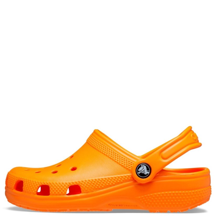 Crocs Kids' Classic Clogs Orange Zing