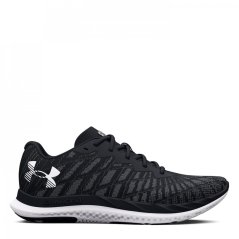 Under Armour Charged Breeze 2 Running Shoes Womens Black/Jet Grey