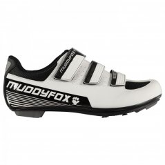 Muddyfox RBS100 Mens Cycling Shoes White/Black