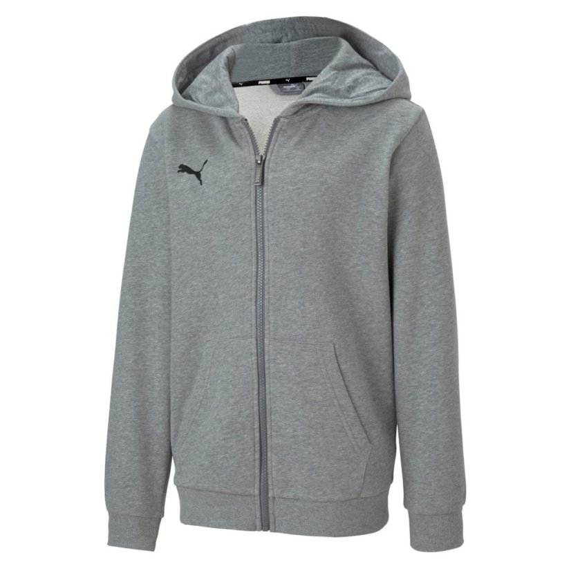 Puma TeamGOAL 23 Casuals Hooded Jacket Grey