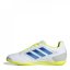 adidas Super Sala 2 Indoor Football Boots White/Blue/Yllw