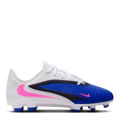 Nike Phantom 6 Club Juniors Multi Ground Football Boots Blue/Wht/Pink