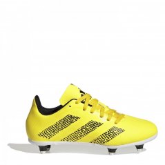 adidas Junior SG Rugby Boots Yellow/Black