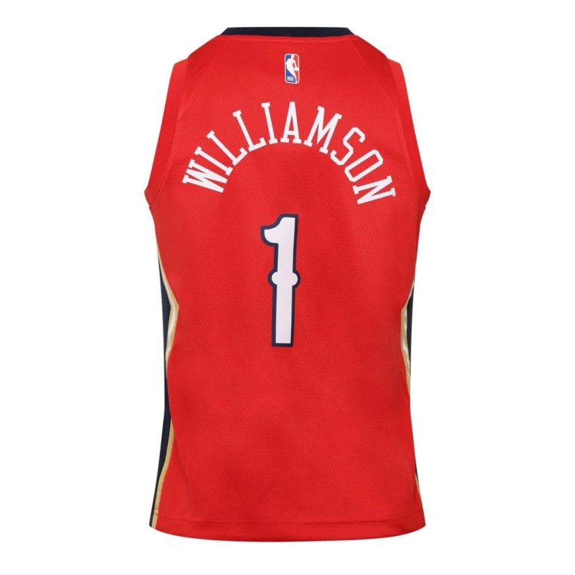 Nike New Orleans Pelicans Williamson #1 Jersey Red