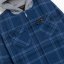 Bench Zip Through Flannel Navy Overshirt Navy
